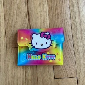 Rainbow hello kitty wallet